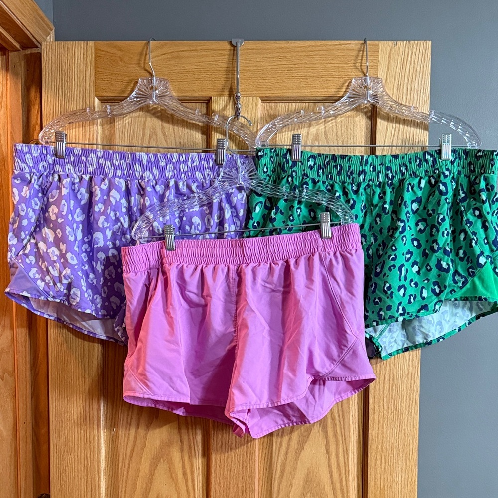All in Motion Green Shorts
